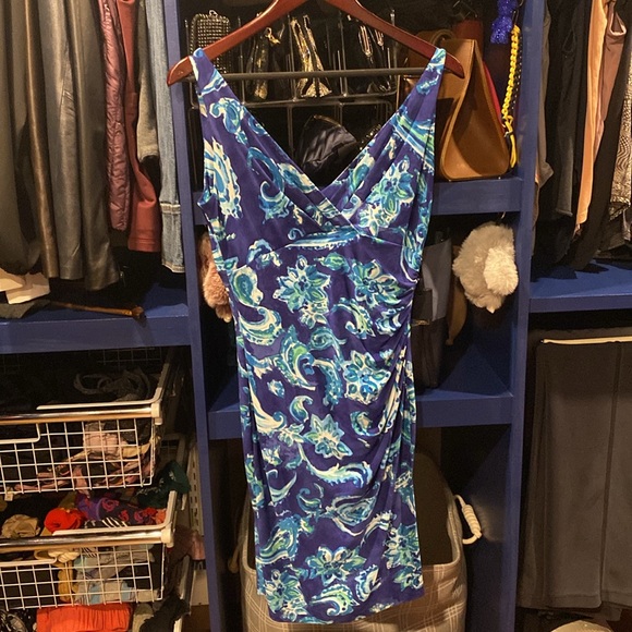 Size 6 Ralph Lauren dress, polyester - Picture 5 of 6